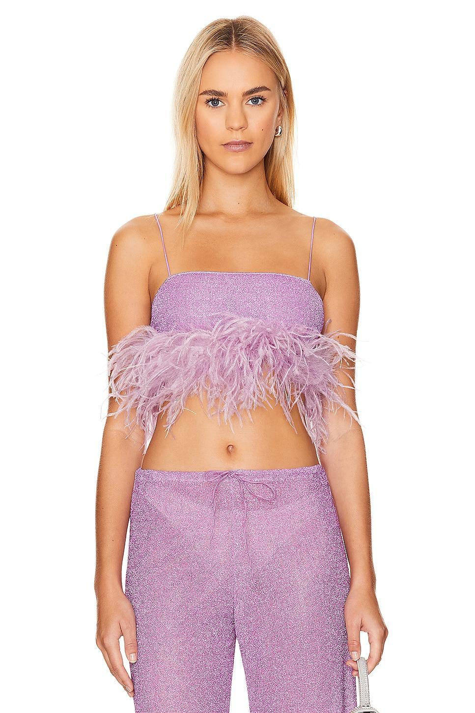 Lumiere Plumage Top Oseree Product Image