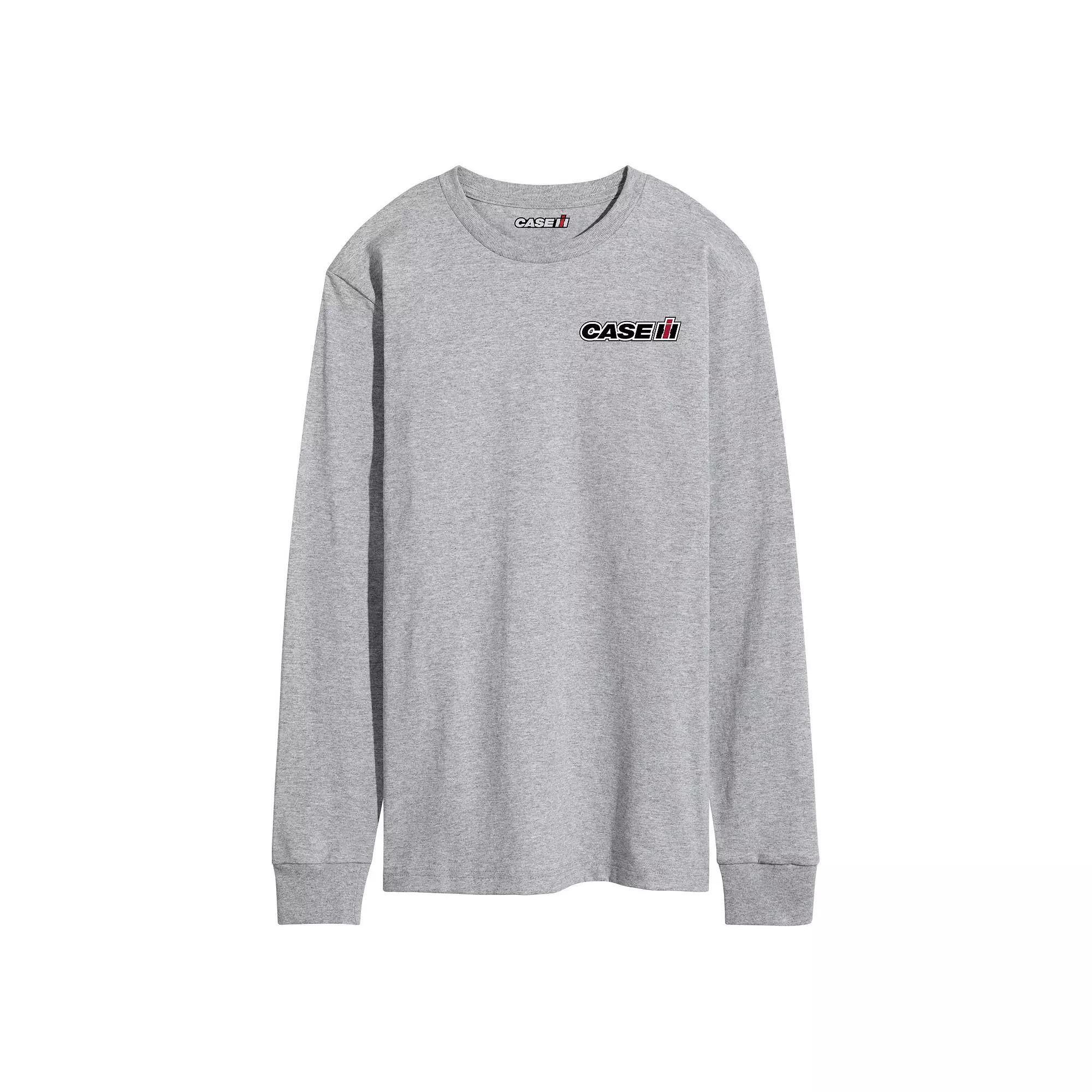 Men's Case IH Magnum Any Field Will Do Long Sleeve Tee, Size: Small, Blue Product Image