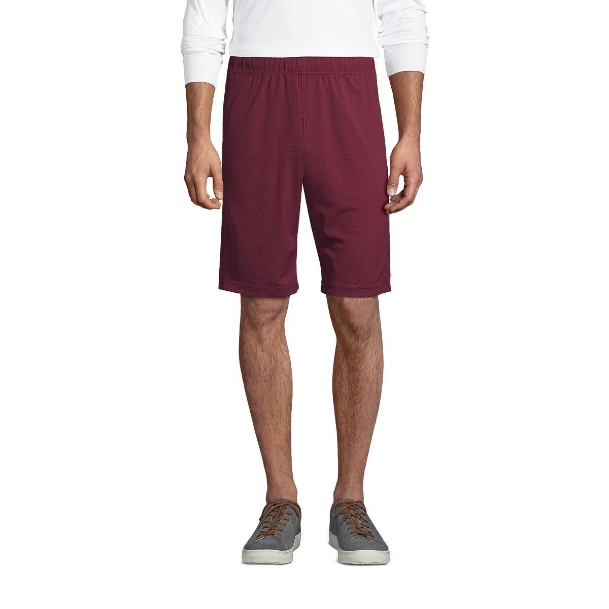 Men's Lands' End Mesh Gym Shorts, Size: Small, Green Product Image