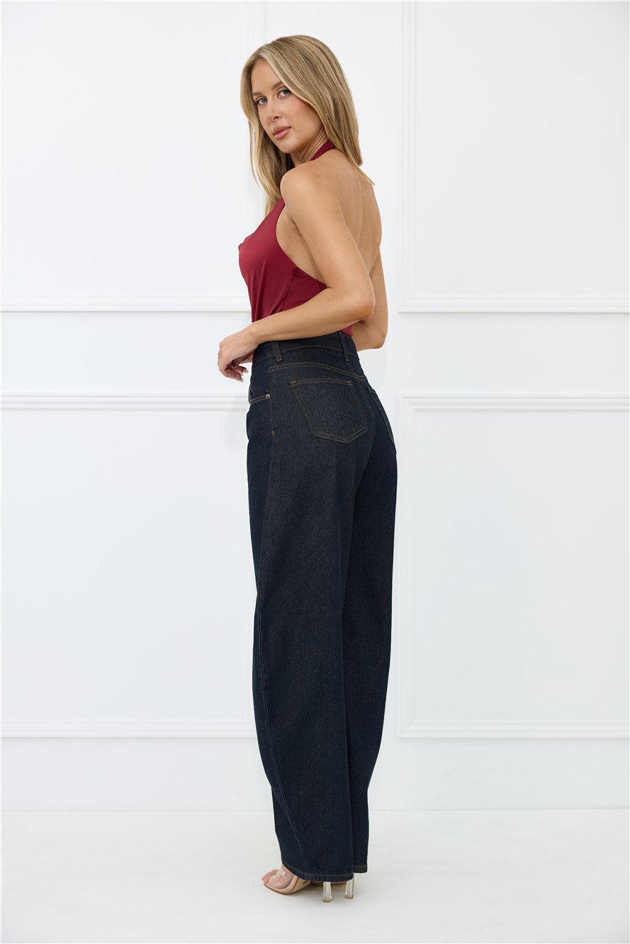 Electric Temptation Halter Top Wine Product Image