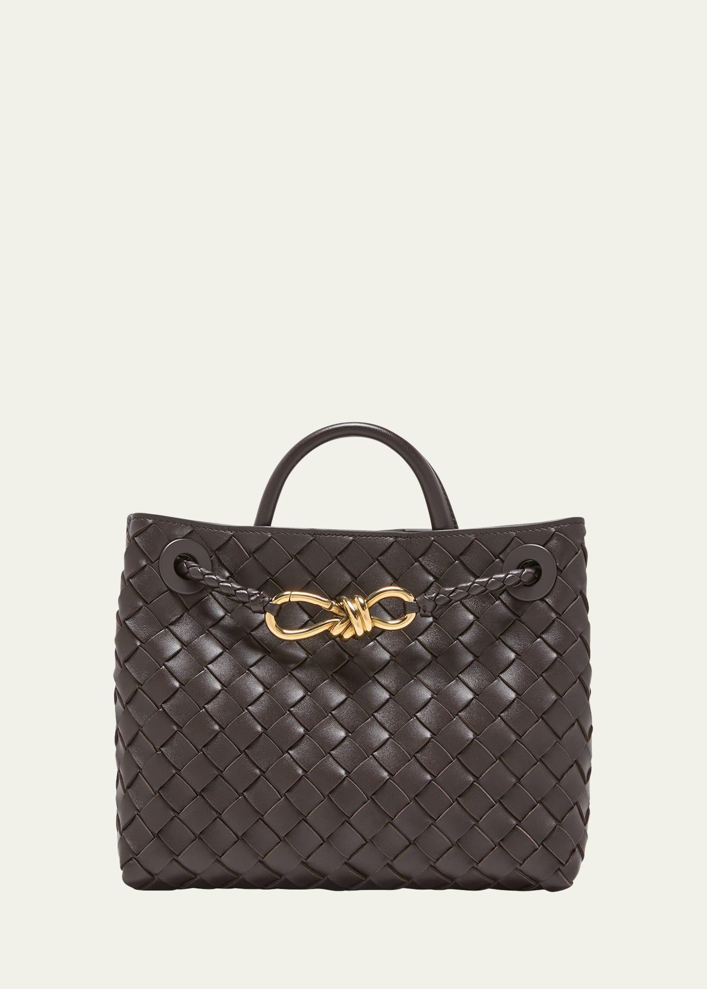 Womens Mini Cobble Padded Intreccio Leather Shoulder Bag Product Image