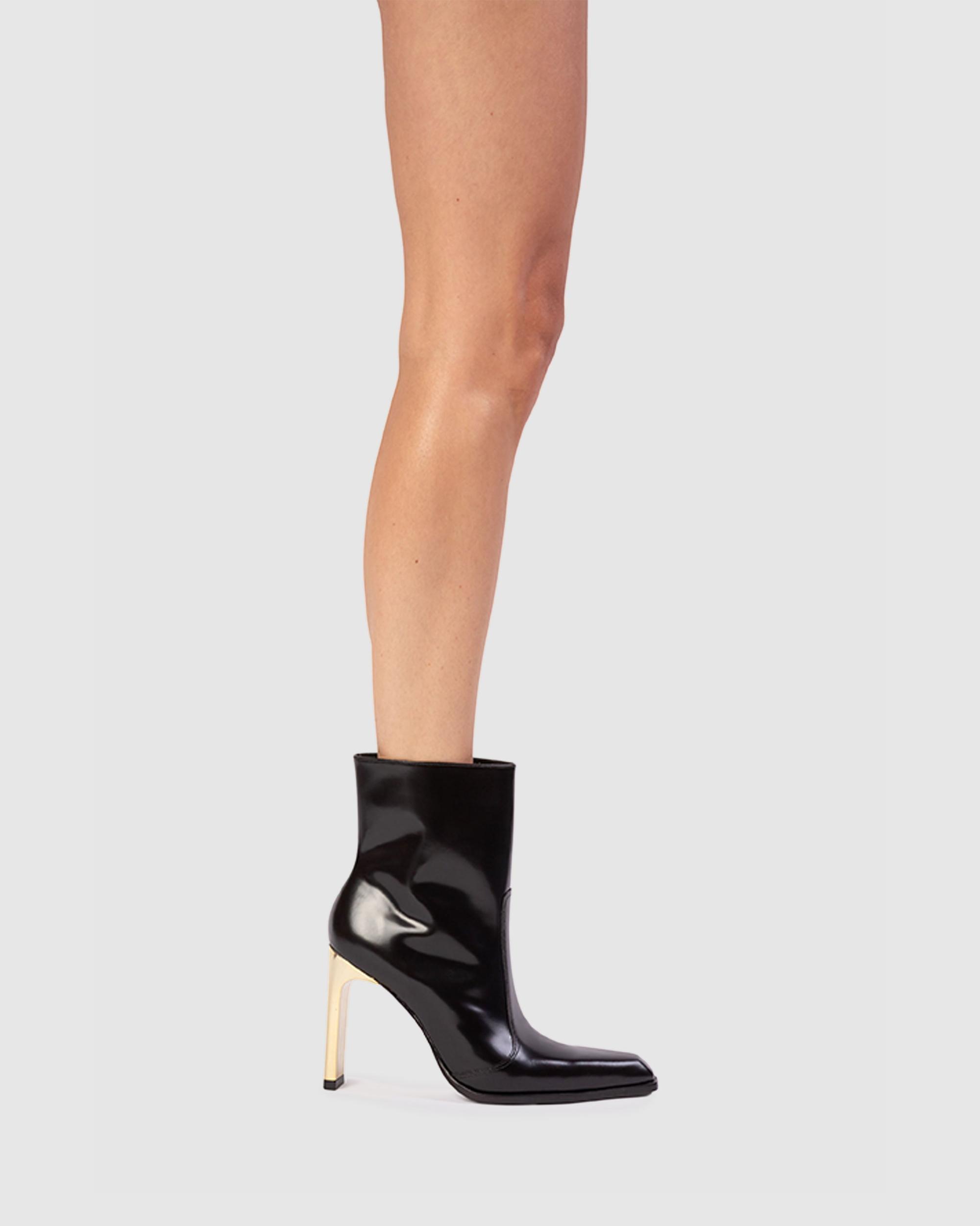 Ingrid Woven Leather Mule Product Image