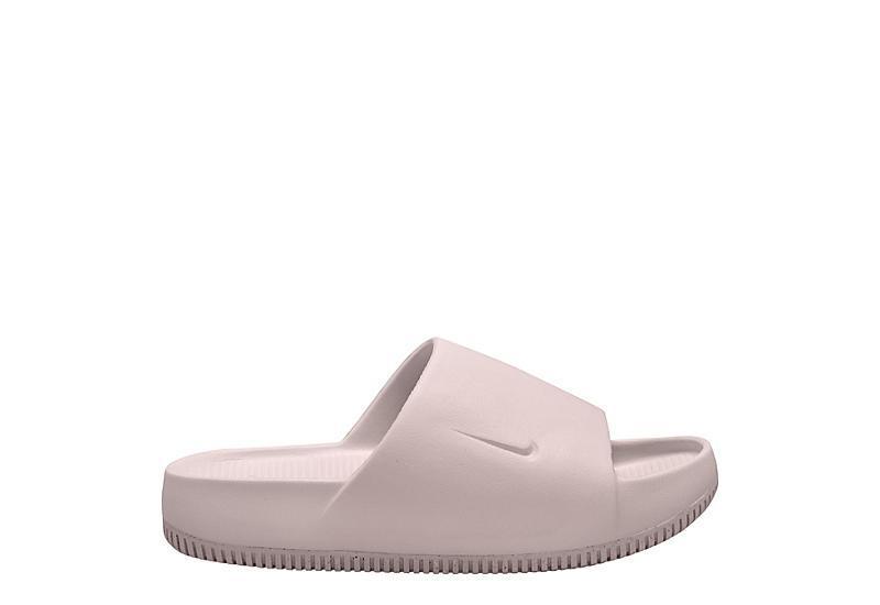 Nike Women's Calm Slide Sandals in Pink/Barely Rose Size 6 Product Image