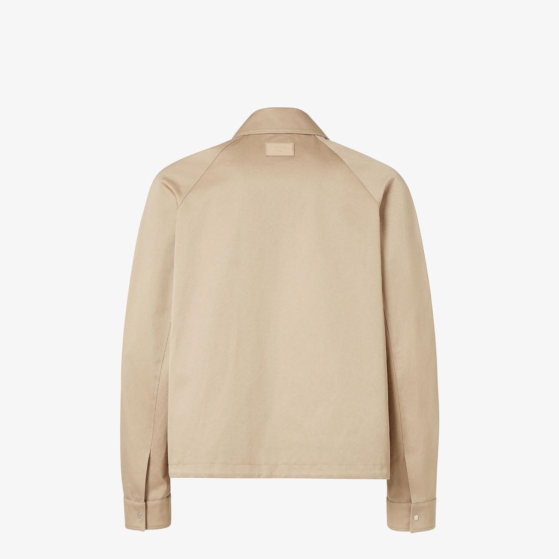 BlousonBeige gabardine blouson Product Image