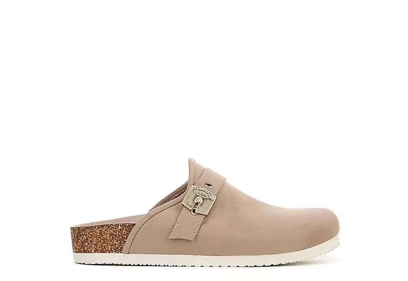 Dr. Scholls Louis Iconic Womens Clogs Brown Taupe Product Image