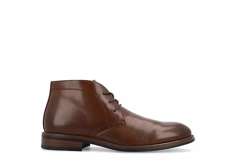 VANCE Linus Men's Tru Comfort Foam Chukka Boots, Size: 8, Red Product Image