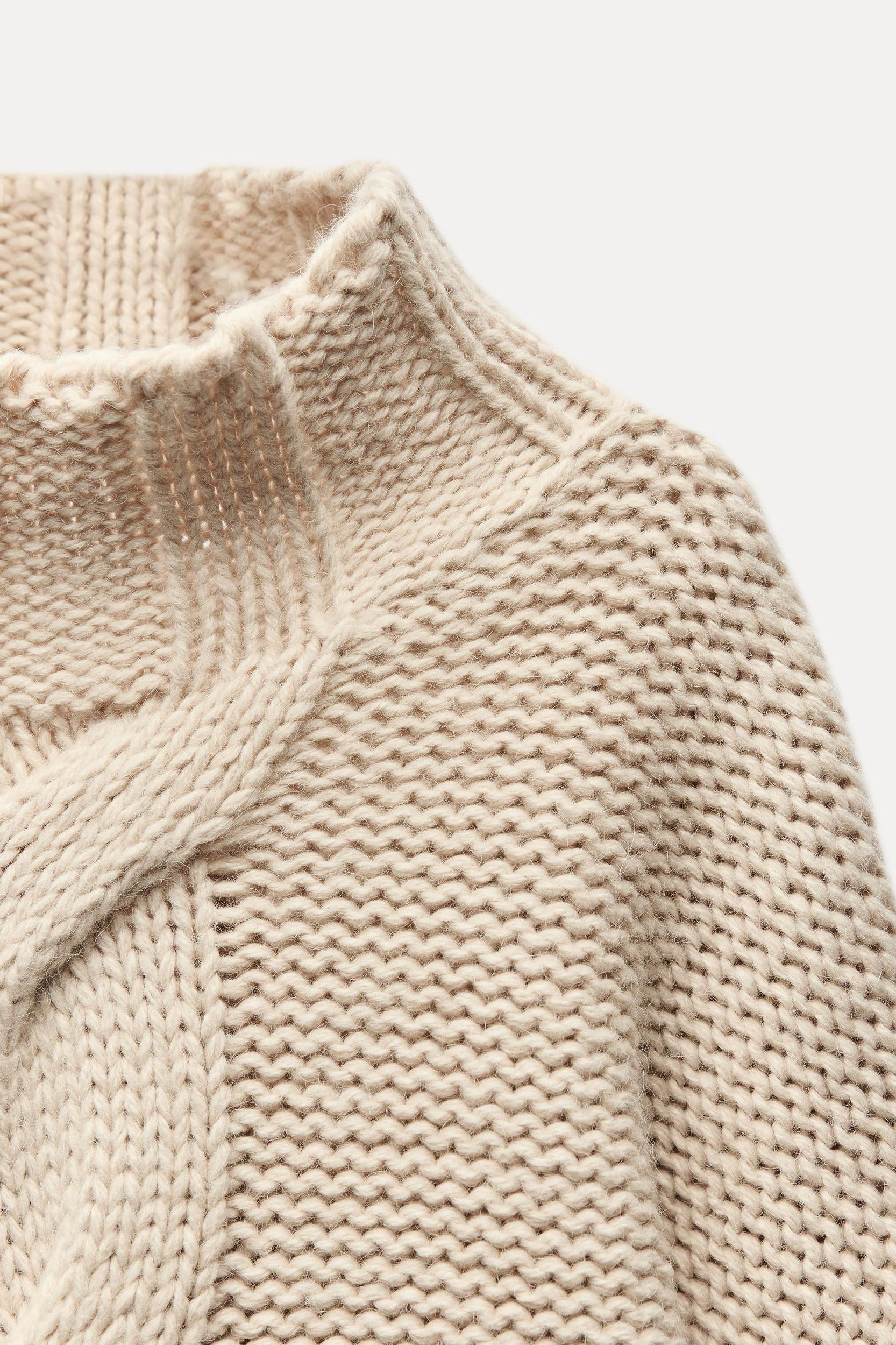 CABLE KNIT SWEATER Product Image