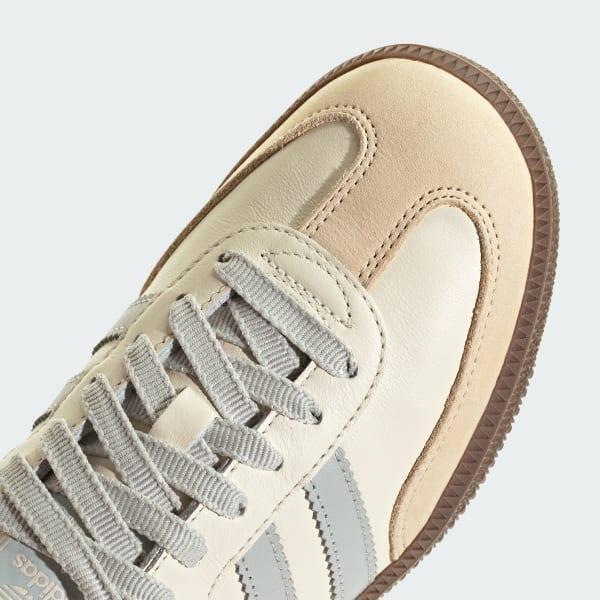 adidas Samba OG Sneaker in Cream White/silver/Sand at Nordstrom, Size 10.5 Women's Product Image