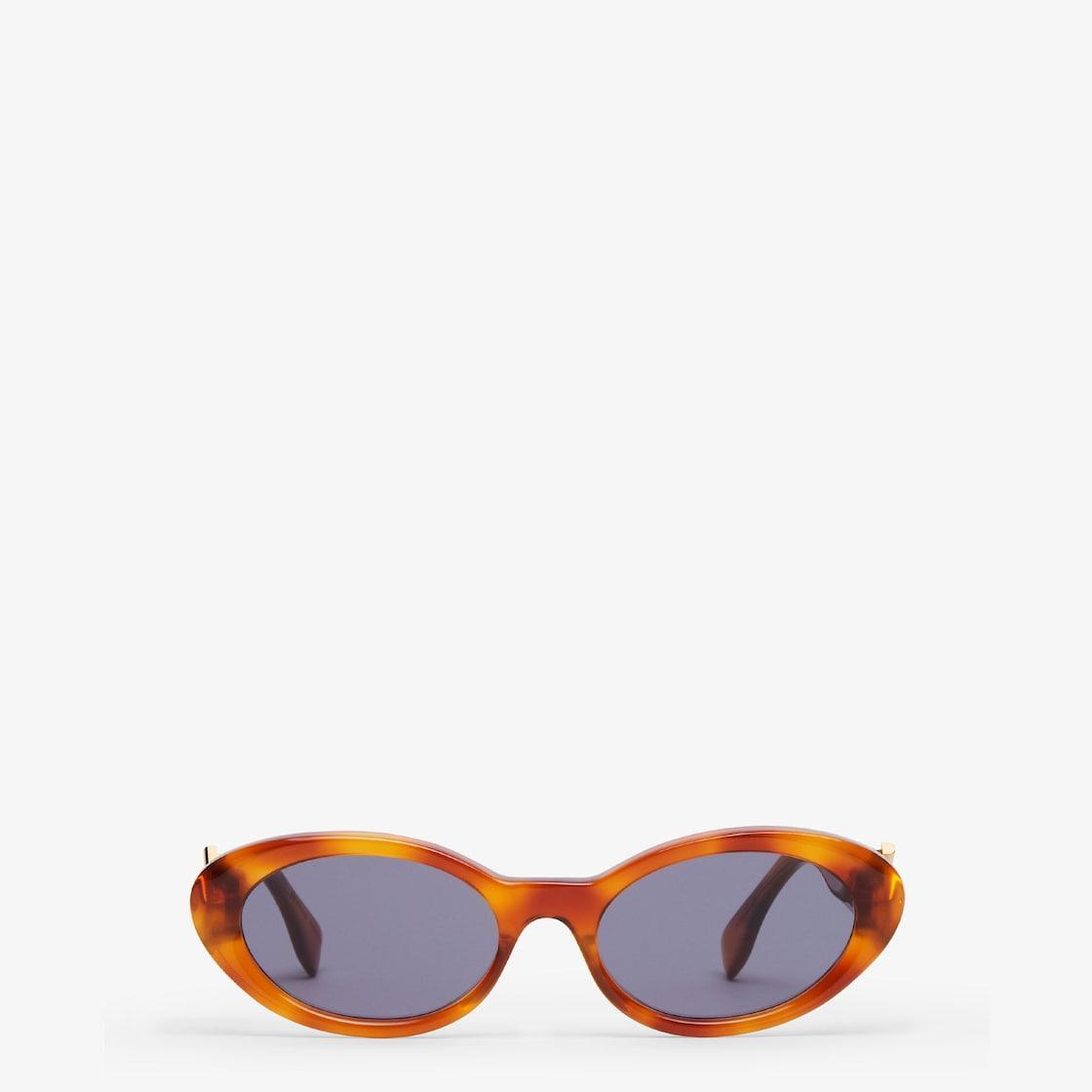 FF DiamondsLight Havana acetate sunglasses Product Image