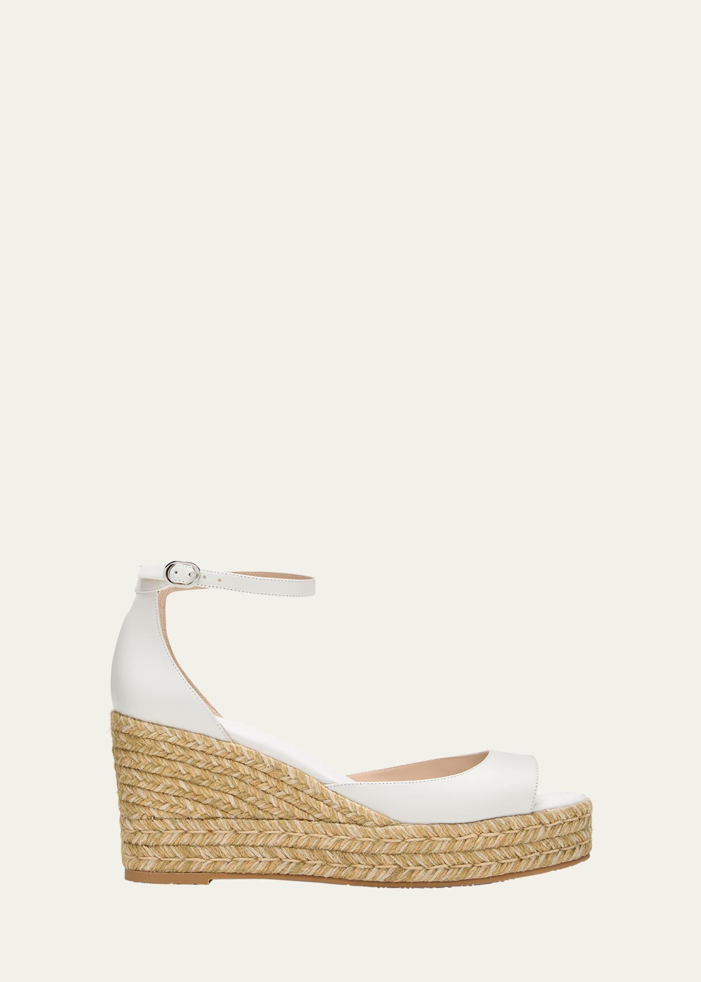 Stuart Weitzman Nudistia Espadrille Wedge (Seashell) Women's Sandals Product Image