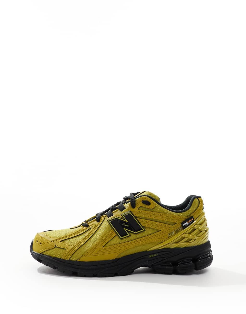 New Balance 1906 sneakers in tan with black details Product Image