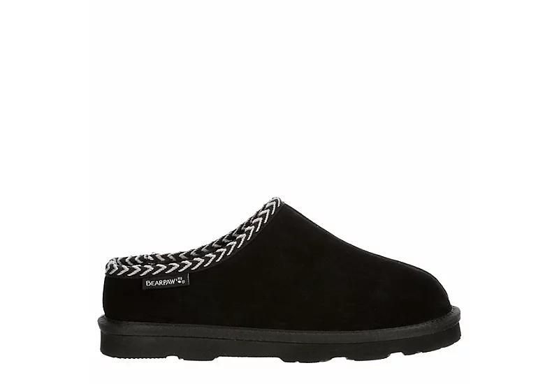Bearpaw Tabitha Women's Suede Slippers, Size: 13, Black Product Image