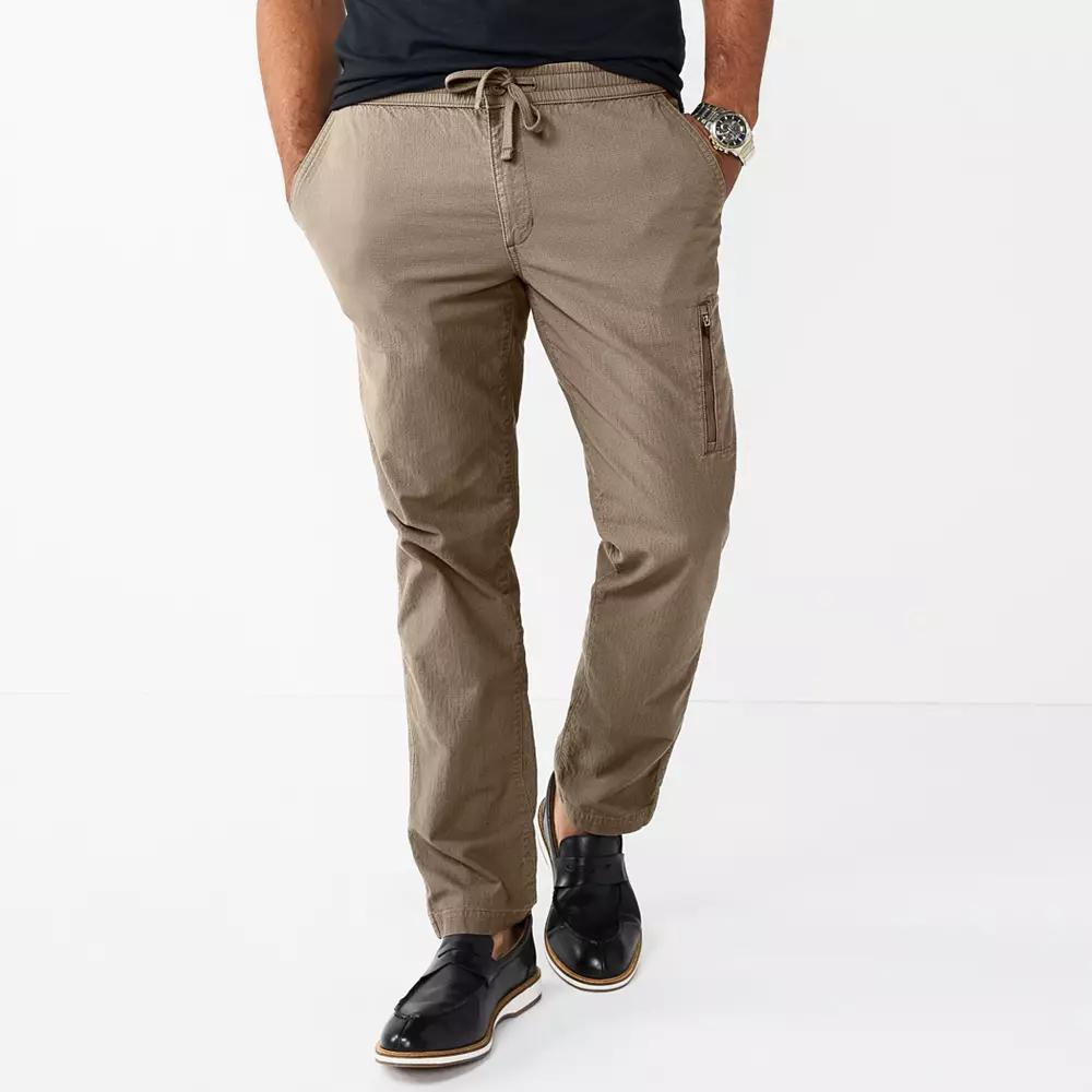 Men's Sonoma Goods For Life® Zip Pocket Pants, Size: Small, Kagan Green Product Image