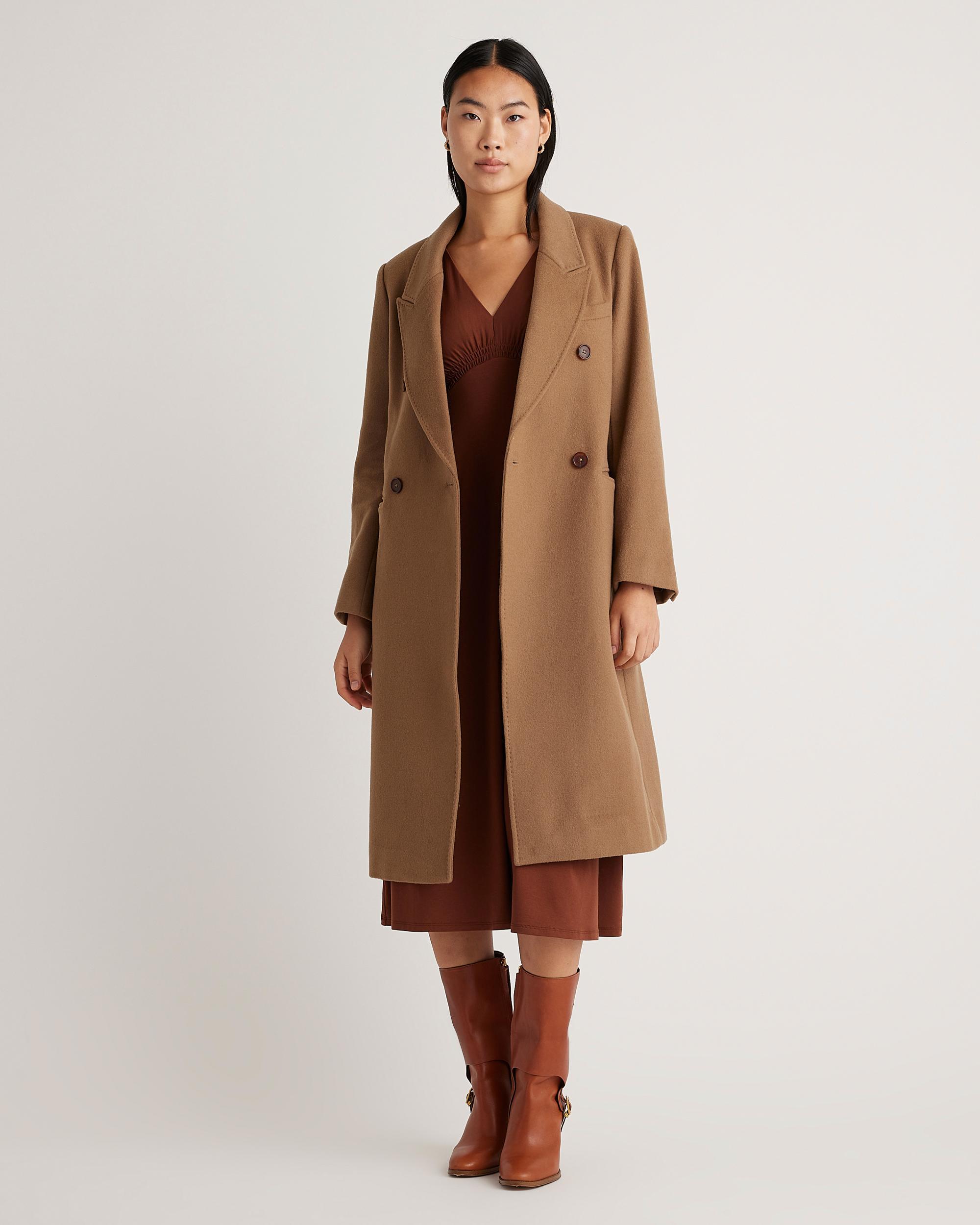 Quince | Women's Tencel Jersey V-Neck Long Sleeve Midi Dress Product Image