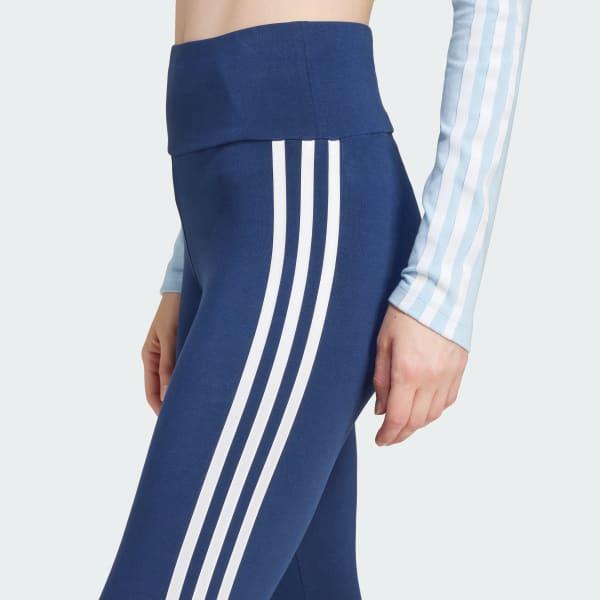 adidas 3-Stripes Leggings Night Indigo S Womens Product Image