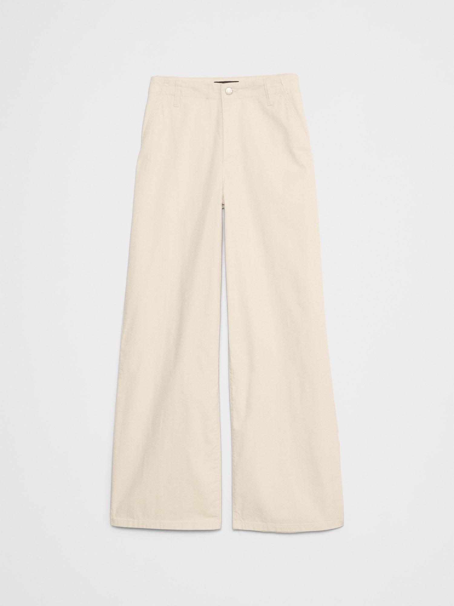 Wide-Leg High-Rise Summerweight Jean Product Image