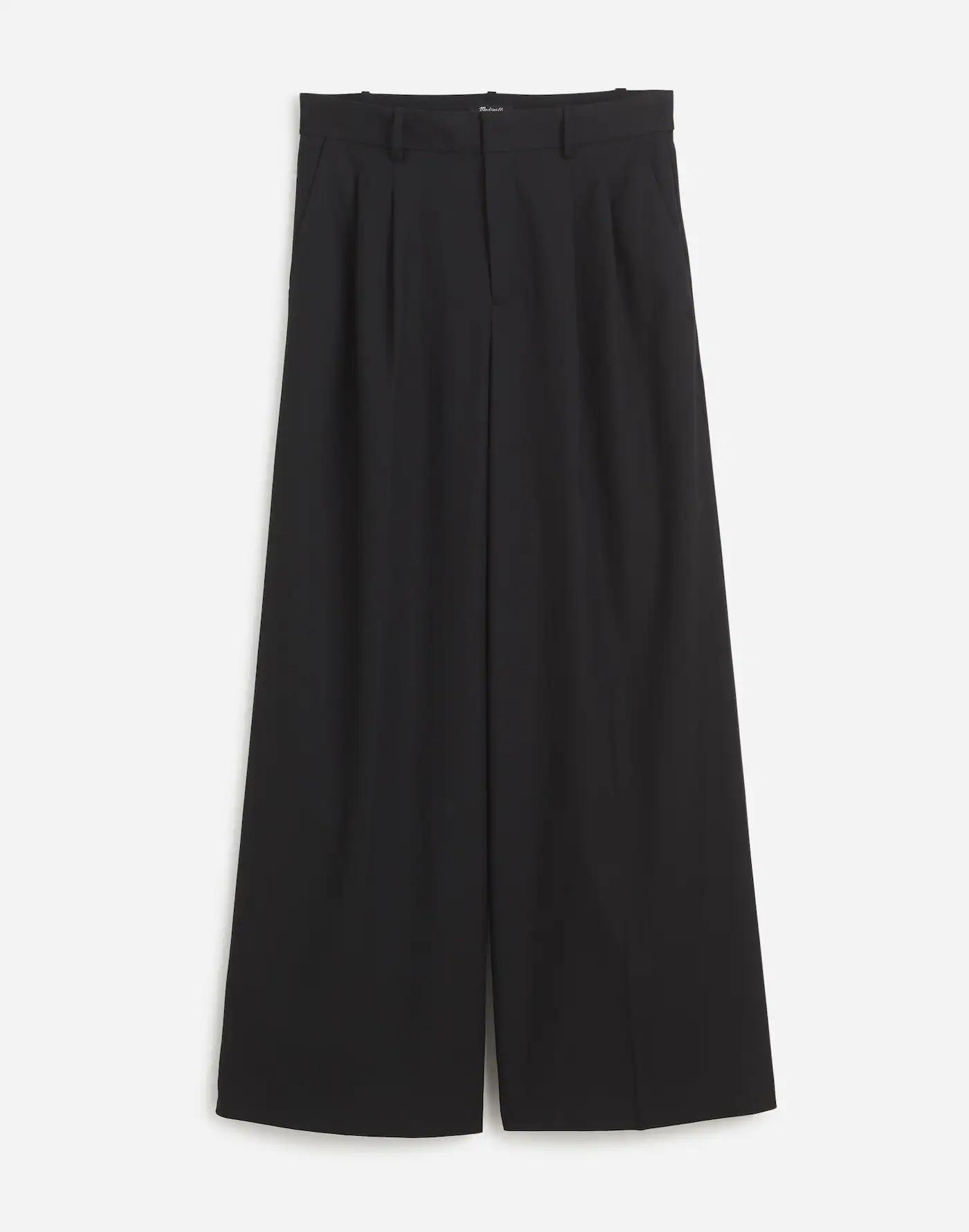The Tall Harlow Superwide-Leg Trouser in Brushed Twill Product Image