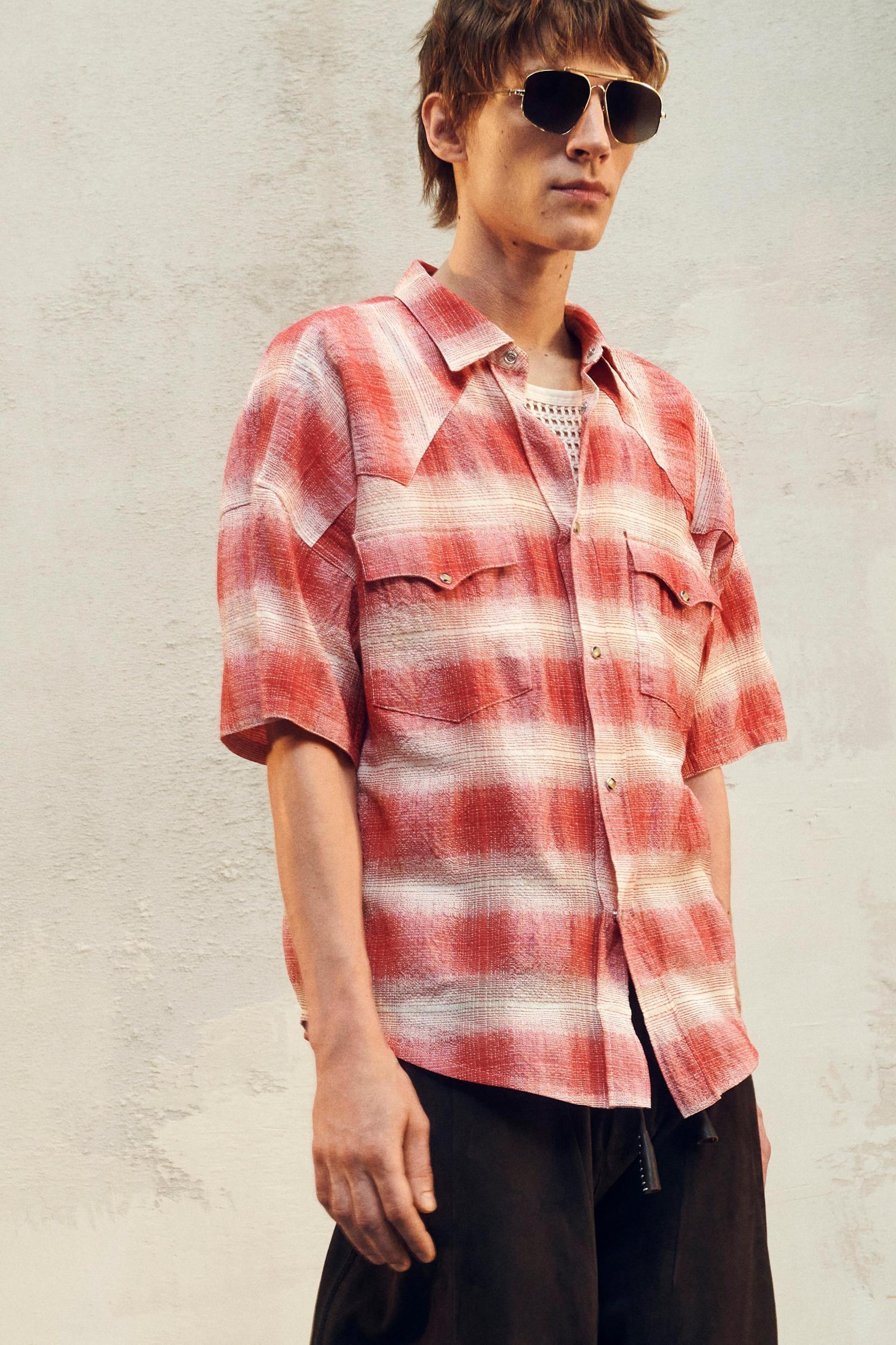 TEXTURED CHECKERED SHIRT LIMITED EDITION Product Image
