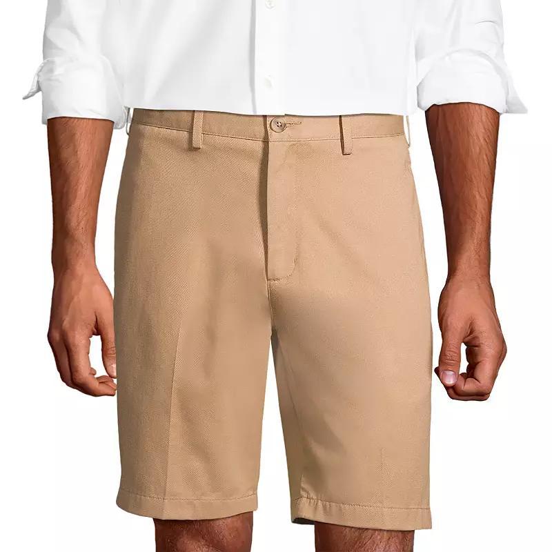 Big & Tall Lands' End Chino Shorts, Men's, Size: 48, Green Product Image