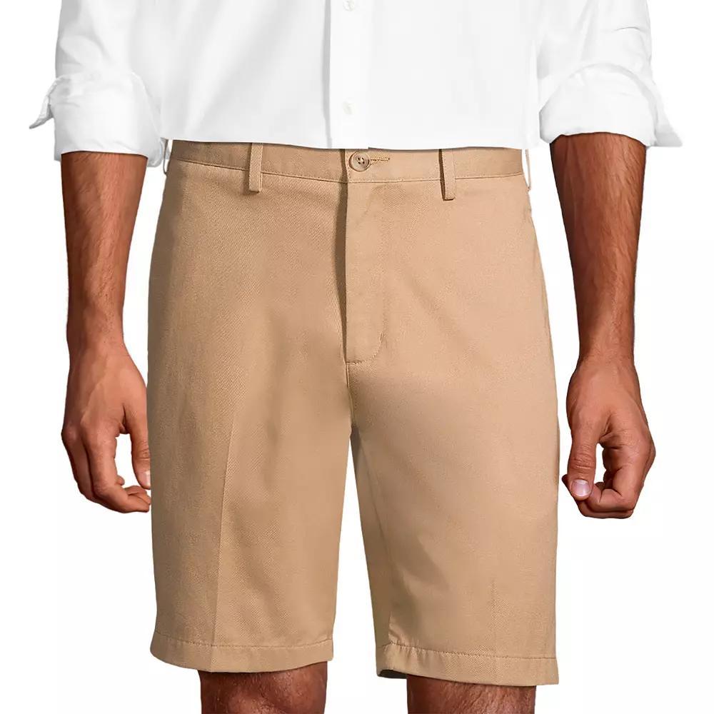 Big & Tall Lands' End Chino Shorts, Men's, Size: 48, Green Product Image