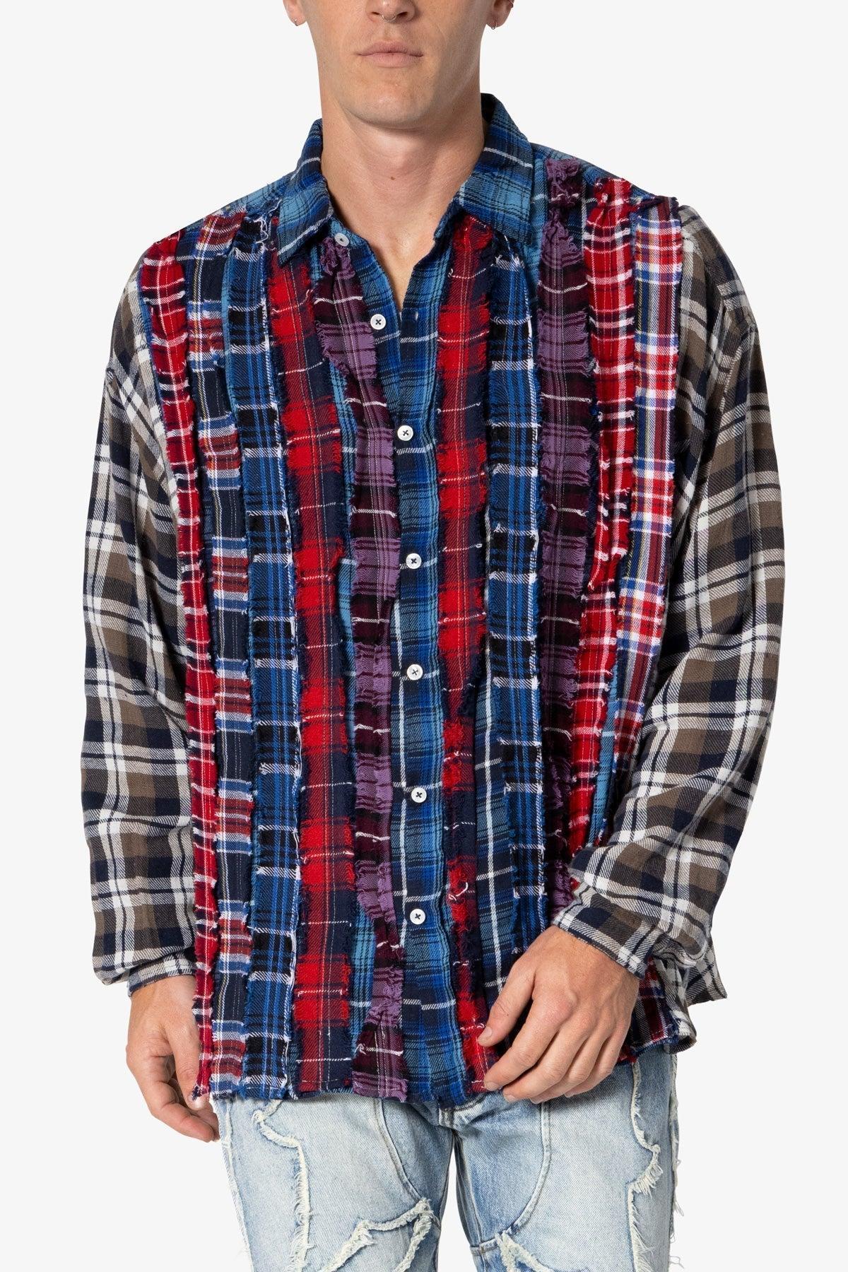 Tuxedo Vintage Flannel Shirt - Multi Product Image