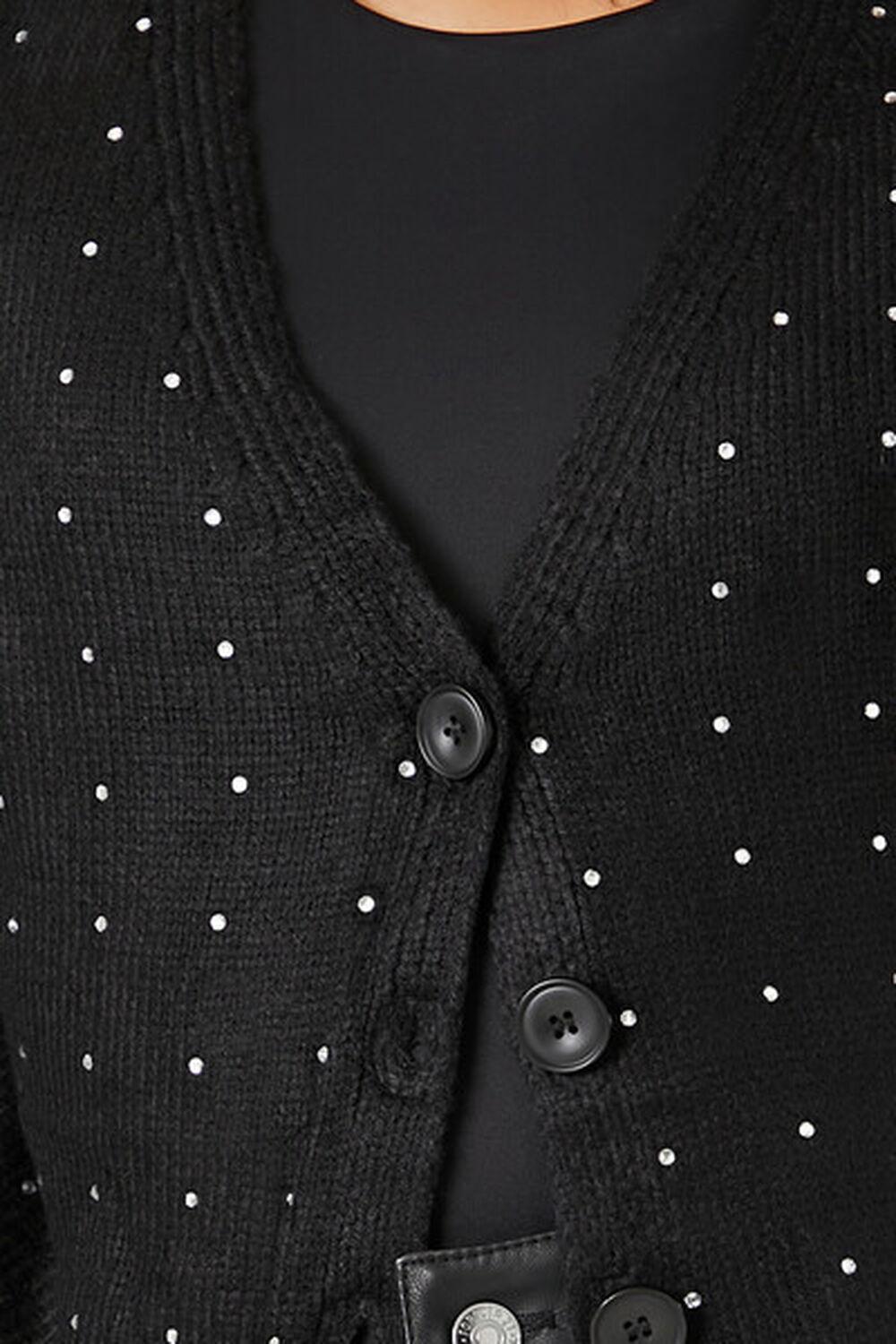 Polka Dot Cardigan Sweater | Forever 21 Product Image