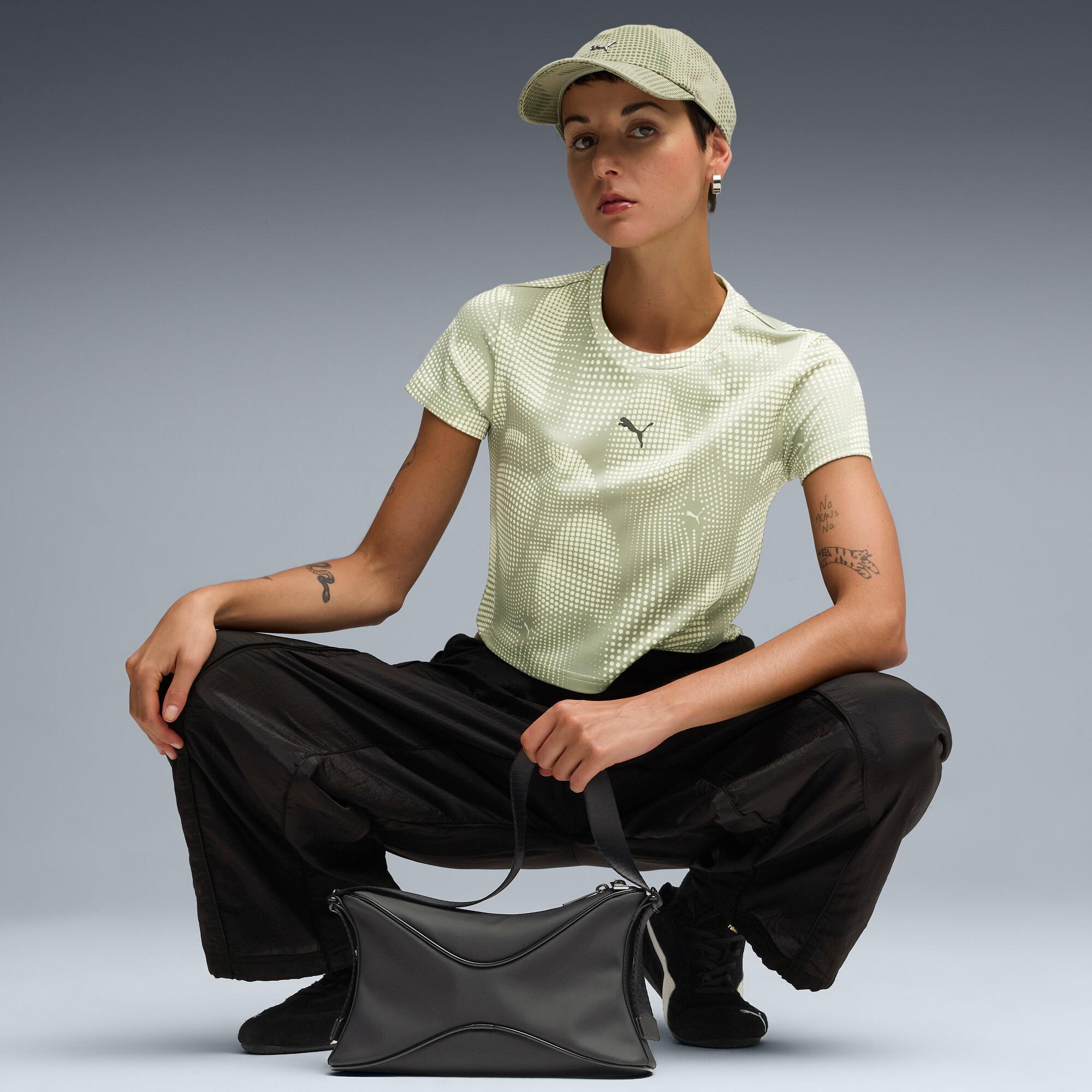 DARE TO All Over Print Baby Tee Women Product Image