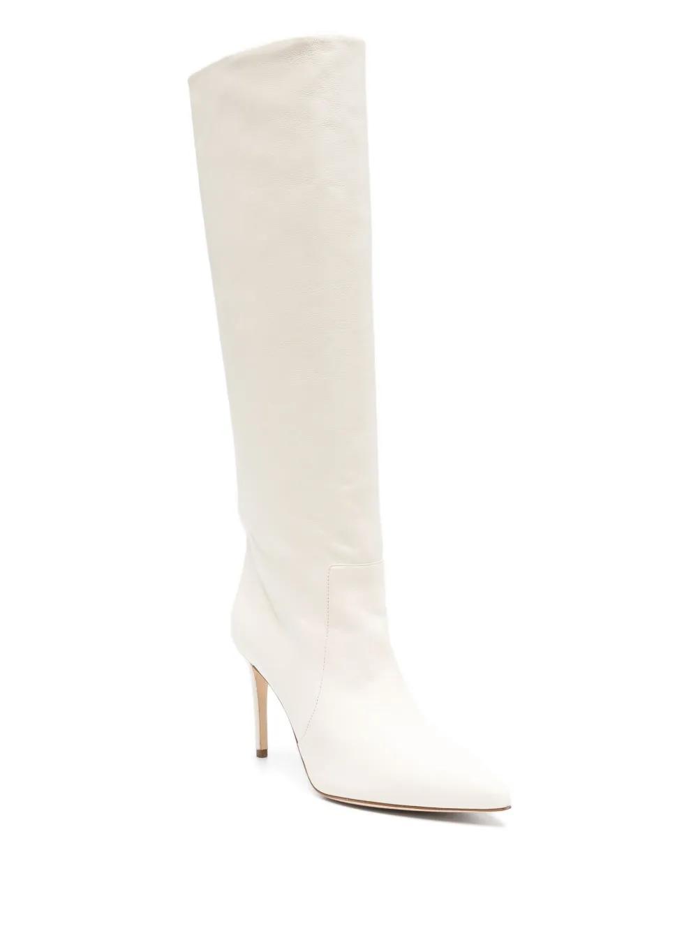 Stiletto 95mm leather boots Product Image