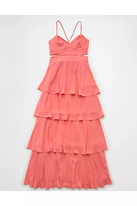 AE Cut-Out Tiered Maxi Dress Product Image