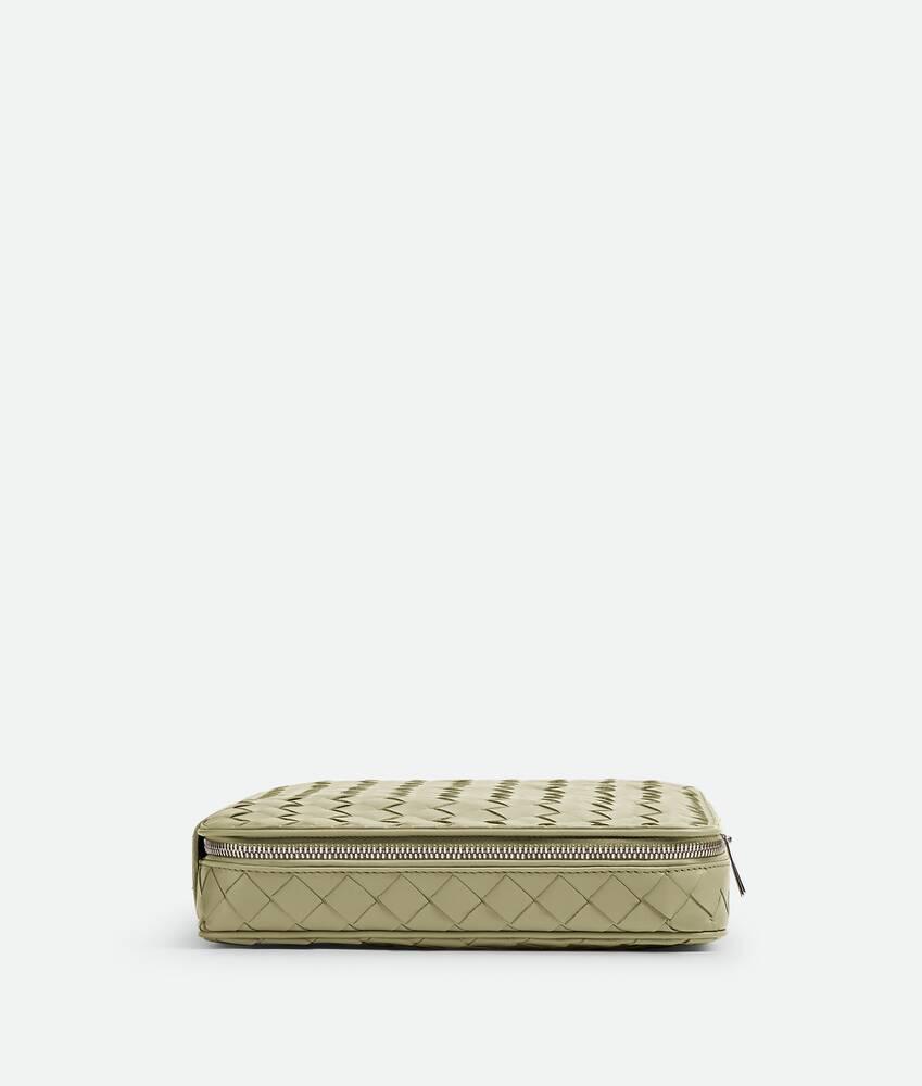 Men's Intrecciato Small Packing Cube in Travertine Product Image