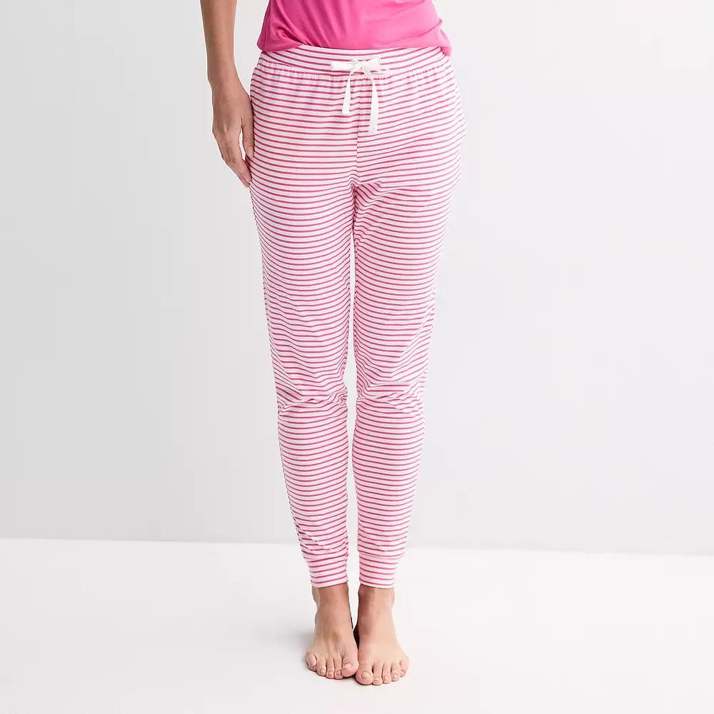 Womens Sonoma Goods For Life Cuffed Sleep Pants Product Image