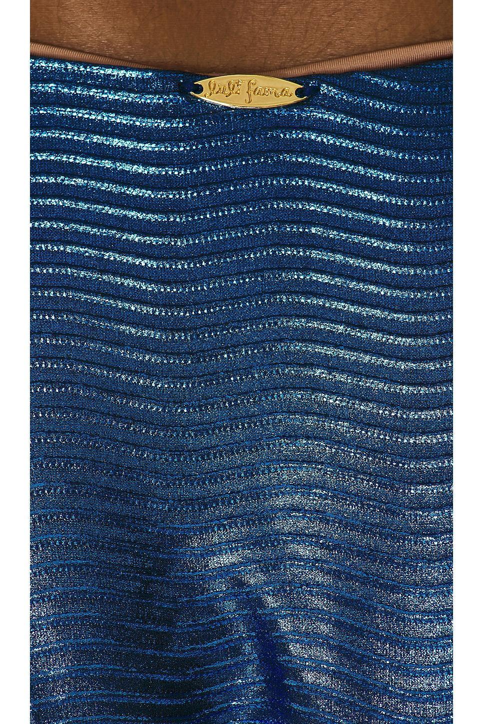 Midnight Waves Brazilian Bikini Bottom Luli Fama Product Image