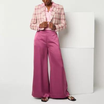 Worthington Womens Wide Leg Pull-On Pants Product Image