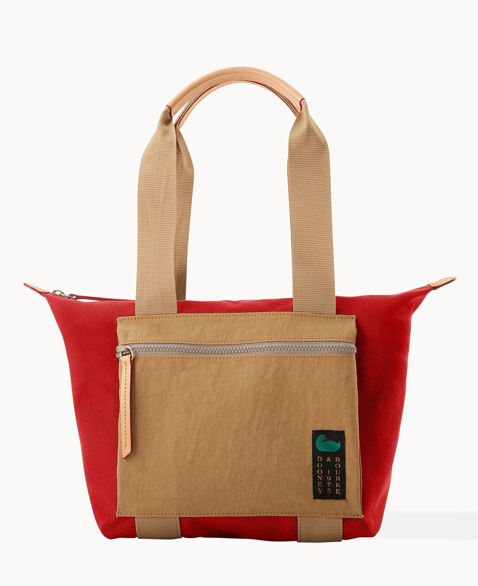 Dooney & Bourke Womens Canvas Carryall 28 with Pocket Fabric Tote Bag in Forest Product Image
