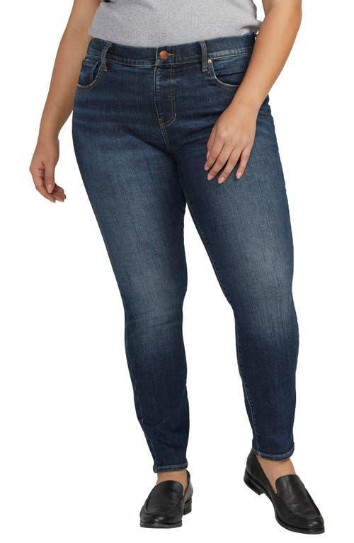 Jag Jeans Plus Size Maya Mid-Rise Skinny Leg Jeans (Night Flight ) Women's Jeans Product Image