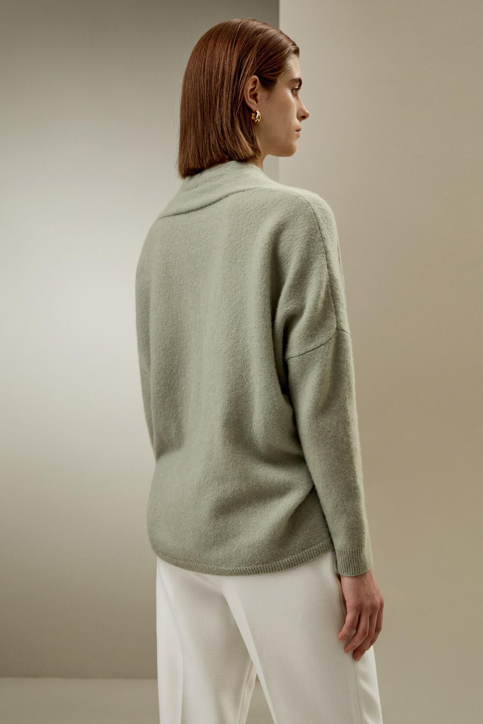 Lounge Wrap Knit Cardigan Product Image