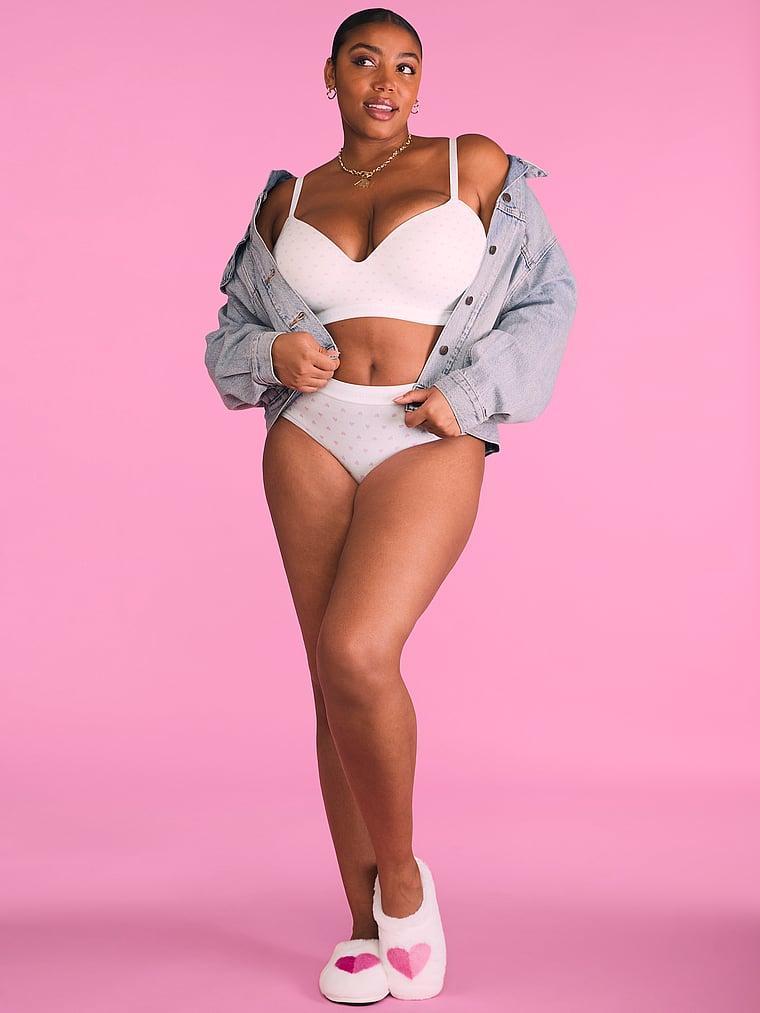 Lightly Lined Wireless Cotton Bra Product Image