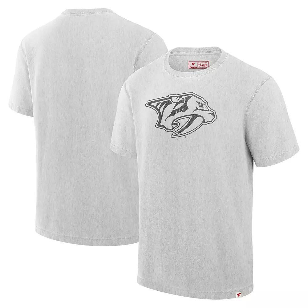 Men's Fanatics Cream Nashville Predators T-Shirt, Size: XL, Pdt Beige Product Image