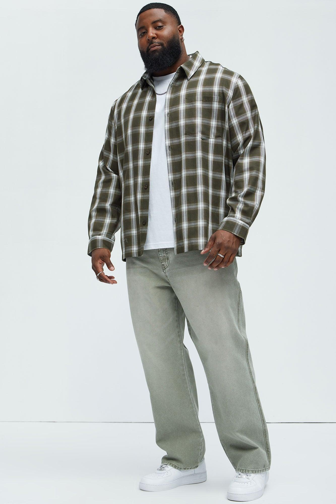 Centola Straight Pants - Olive Product Image