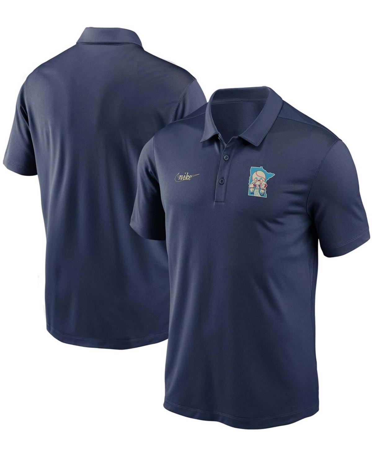 Men's Nike Navy Chicago White Sox Cooperstown Collection Logo Franchise Performance Polo, Size: XL, Blue Product Image