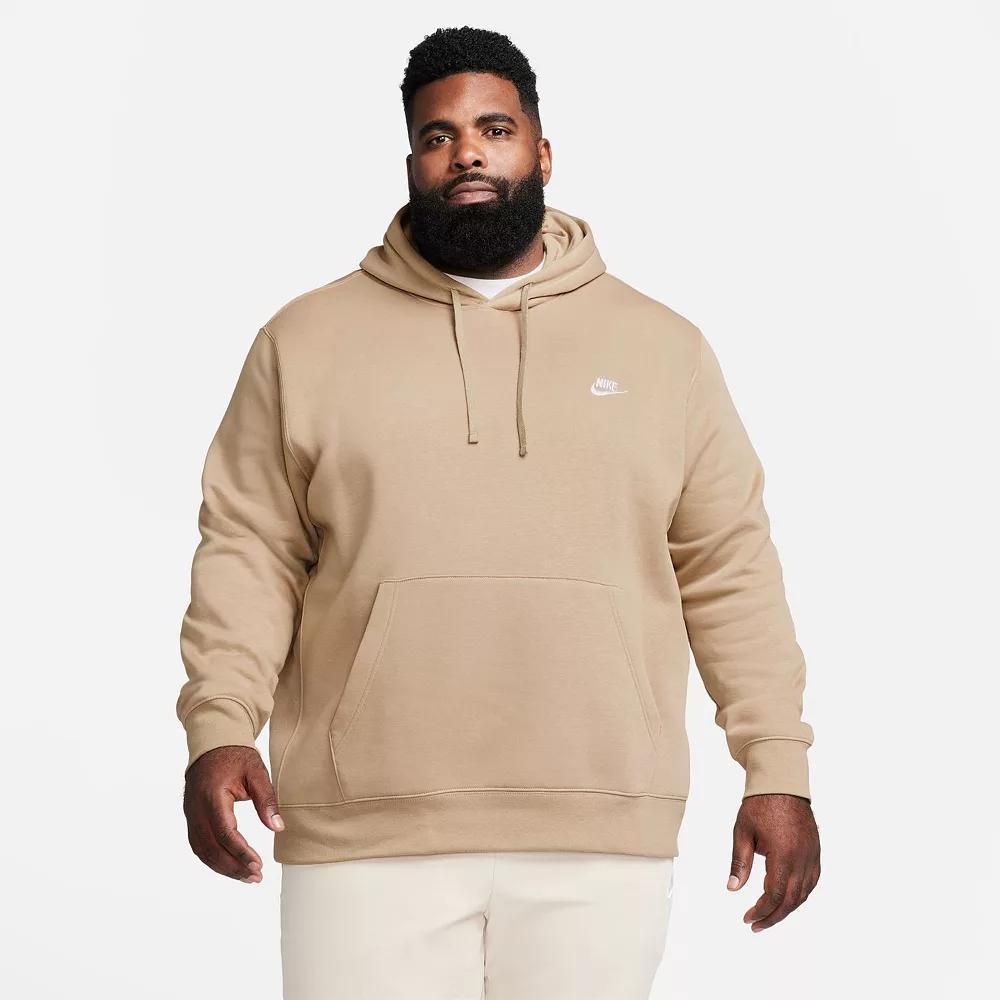 Big & Tall Nike Sportswear Club Fleece Pullover Hoodie, Men's, Size: Medium Tall, Green Product Image
