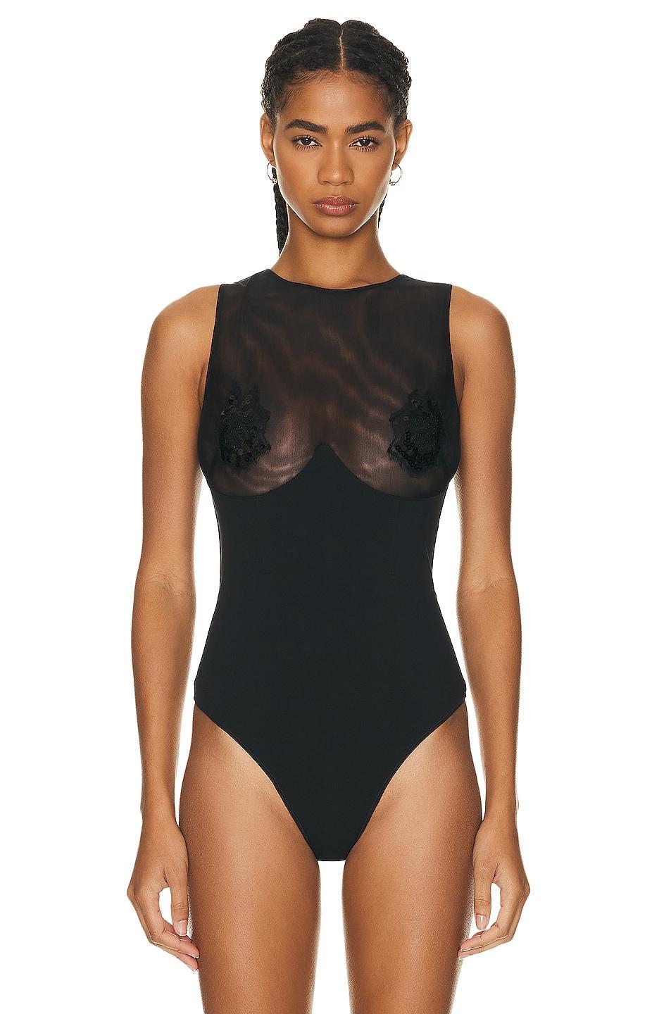 Embellished Cup Bodysuit fleur du mal Product Image