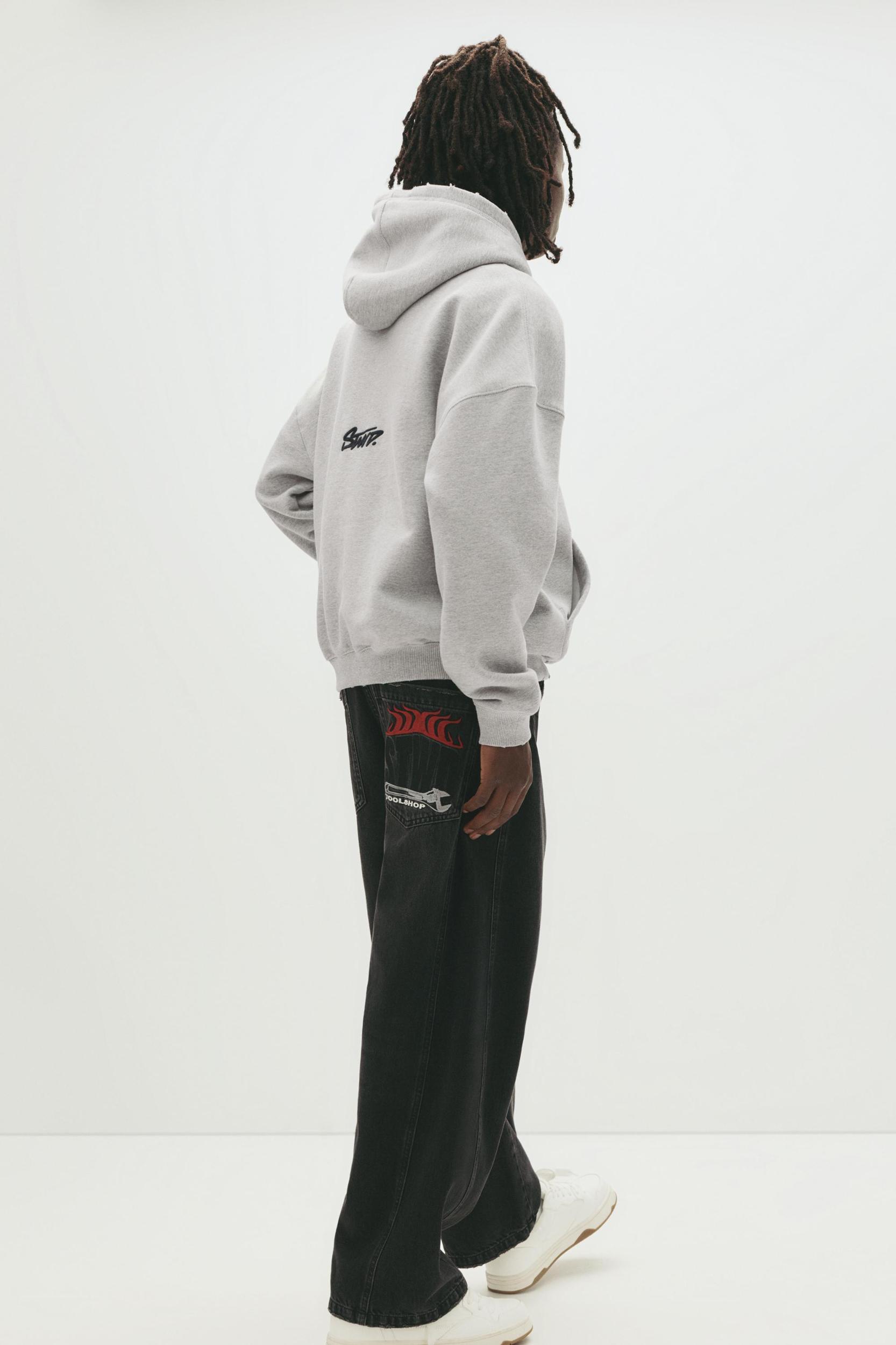STWD embroidered logo hoodie Product Image