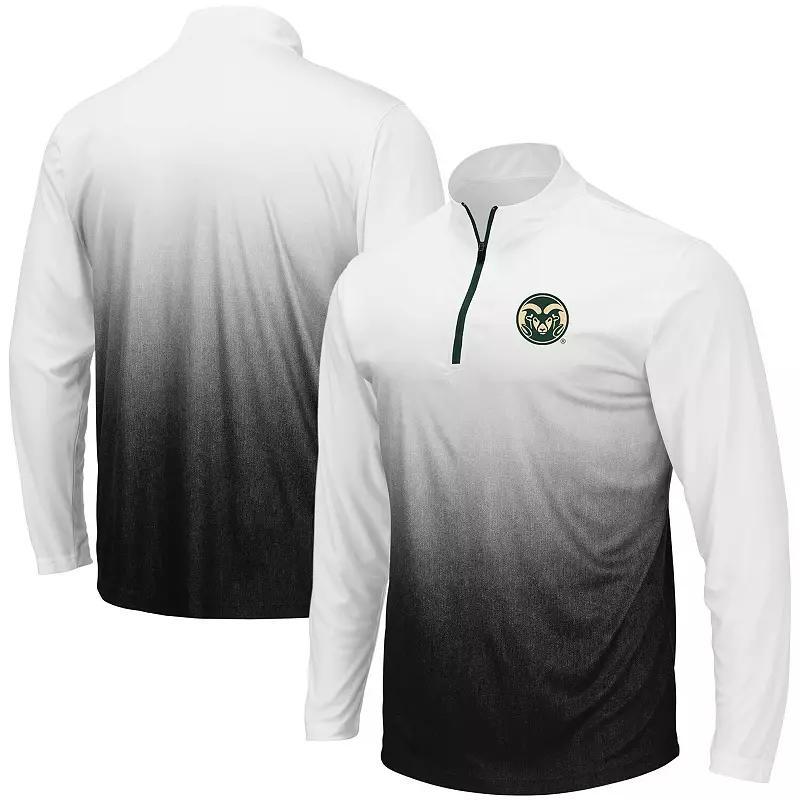 Men's Colosseum Navy Pitt Panthers Magic Team Logo Quarter-Zip Jacket, Size: Medium, Blue Product Image