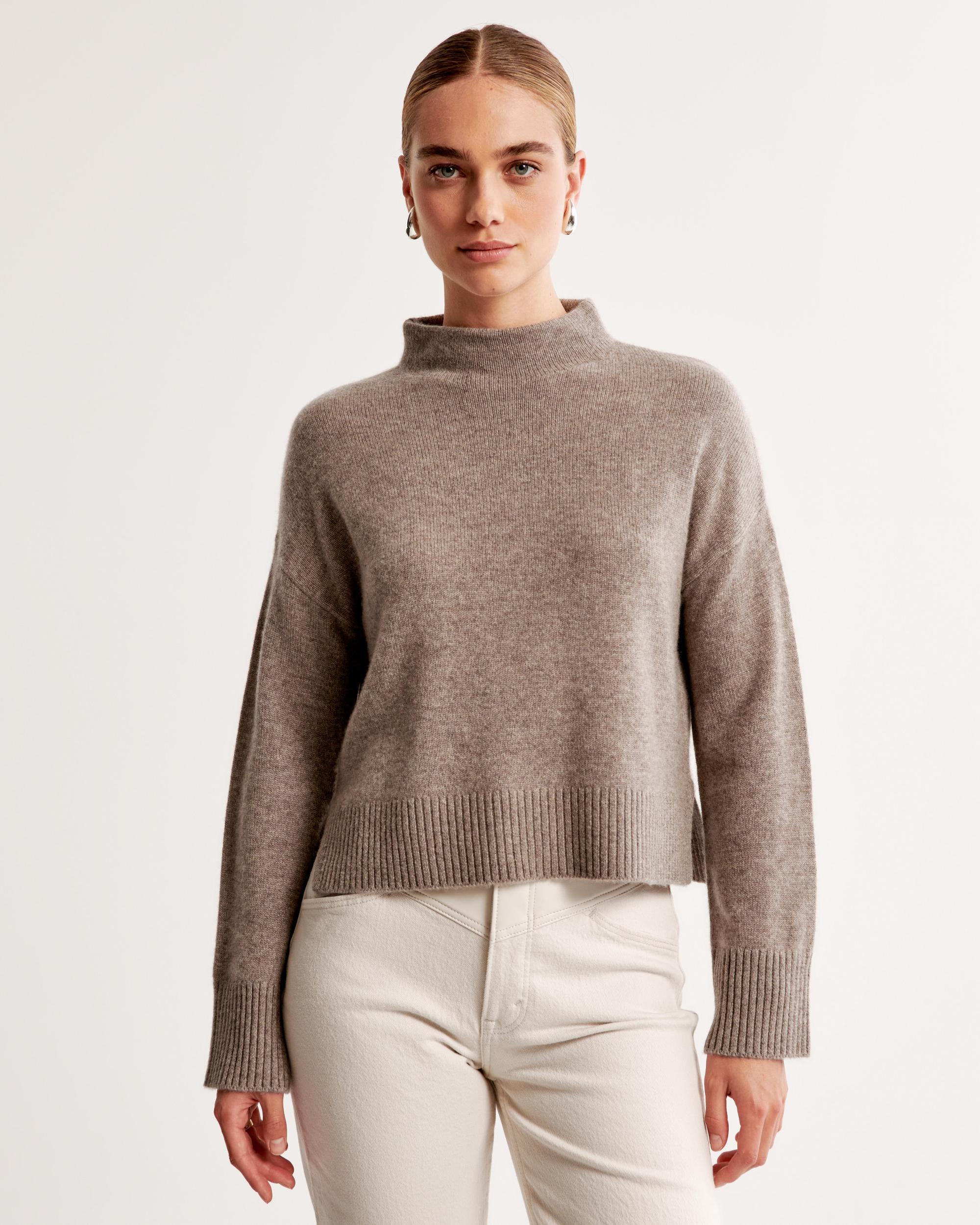 Cashmere Mockneck Sweater Product Image