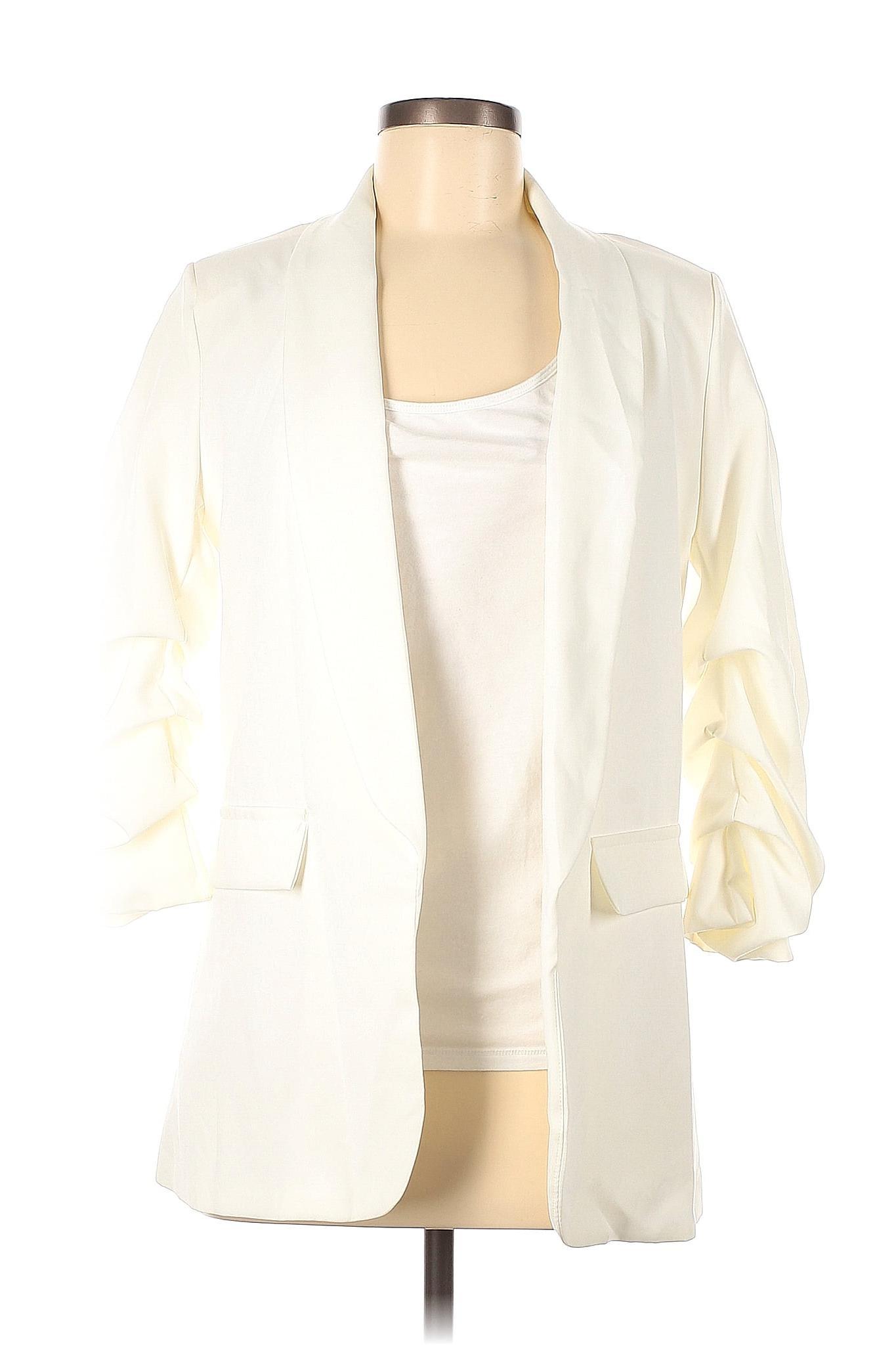 Ruched Open Blazer Product Image