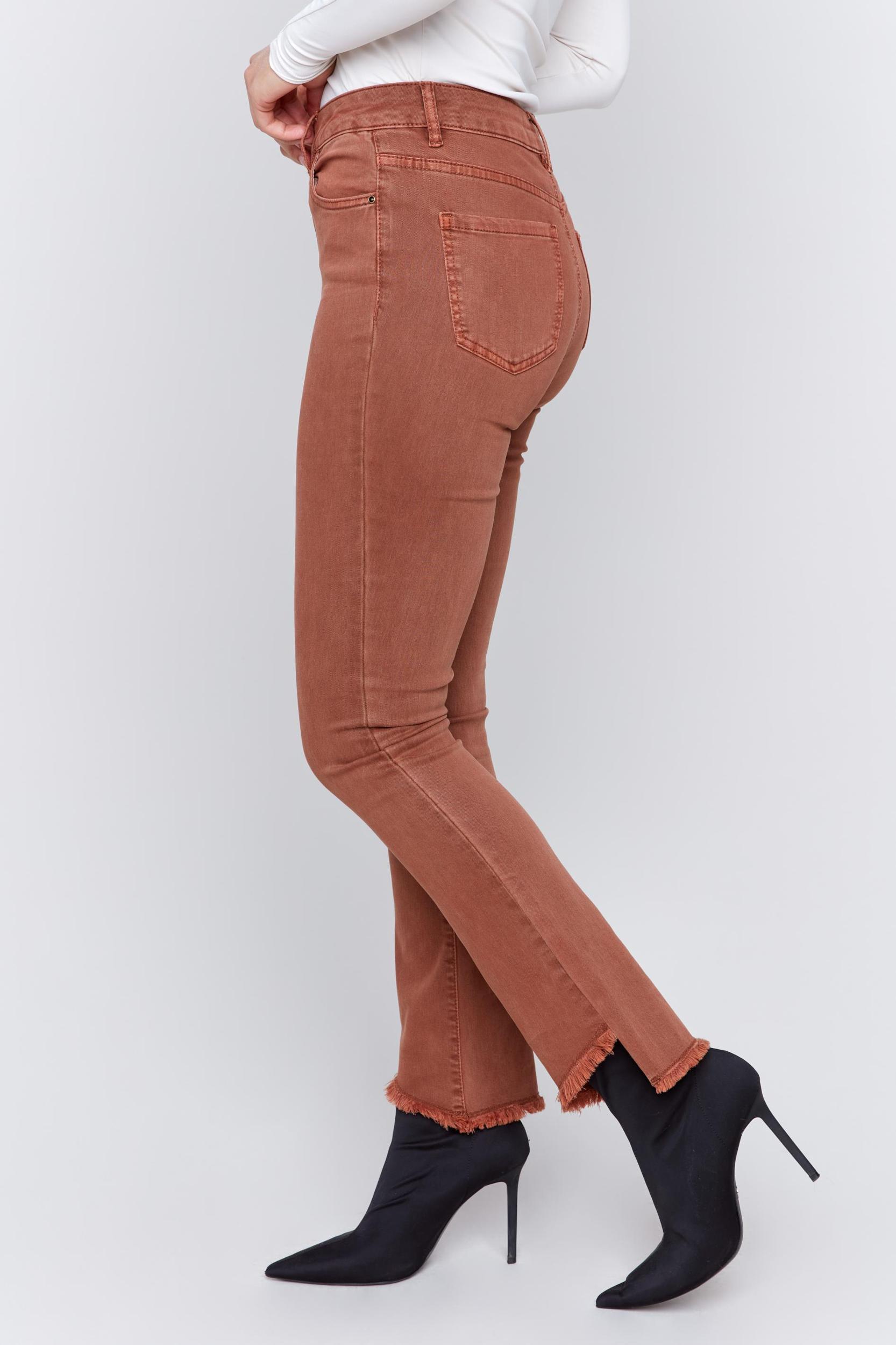 Assymetrical Hem Bootcut Pant Product Image