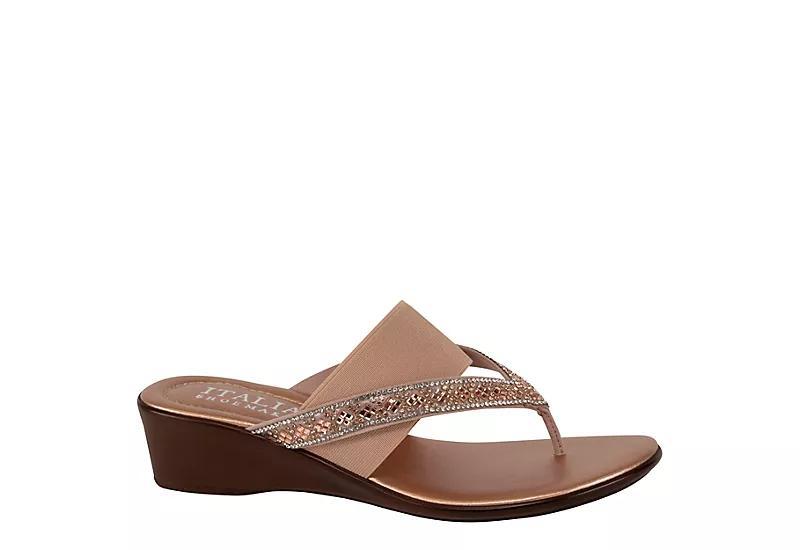 Italian Shoemakers Deleiza Women's Sandals, Size: 6, White Product Image