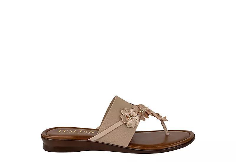 Italian Shoemakers Ayelen Women's Floral Sandals, Size: 6, Yellow Product Image
