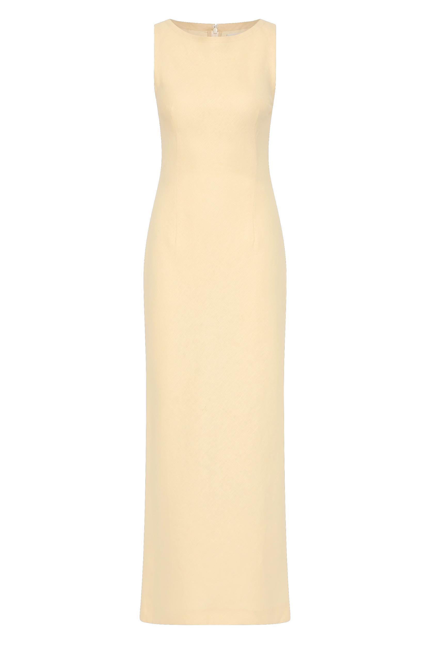 Lydie Maxi Dress Butter Product Image